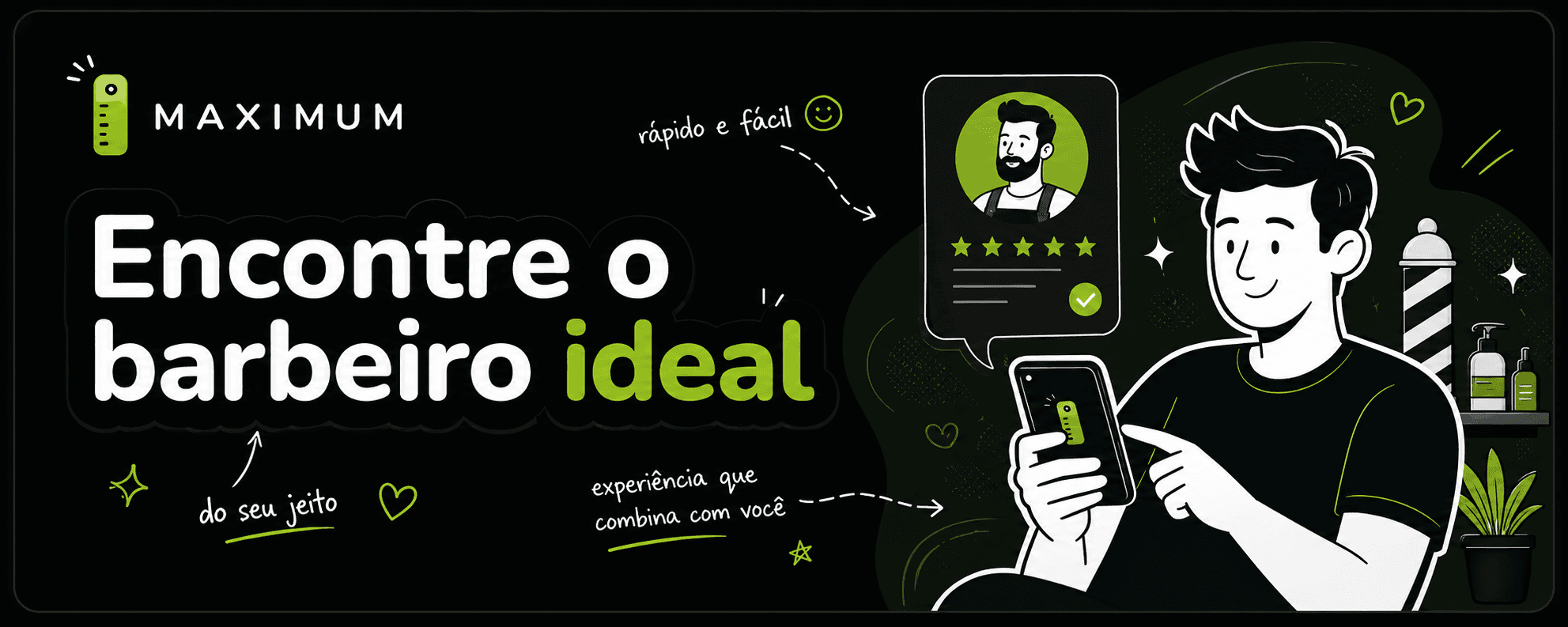 Encontre uma barbearia ideal