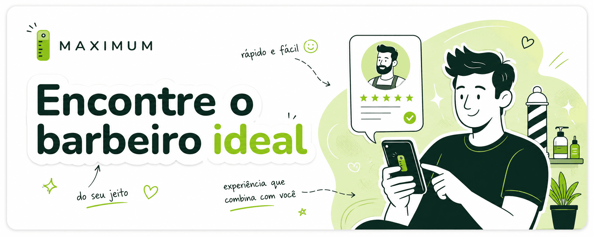 Encontre uma barbearia ideal